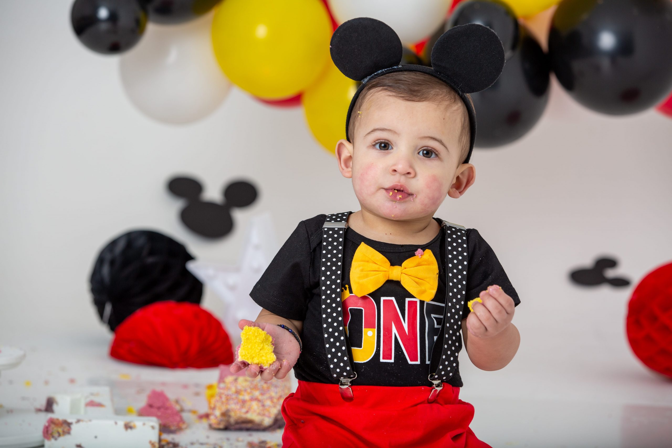 Mickey Mouse Cake Smash